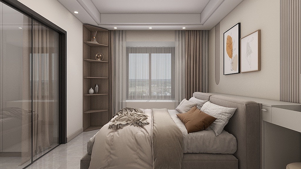 温馨奶油效果图