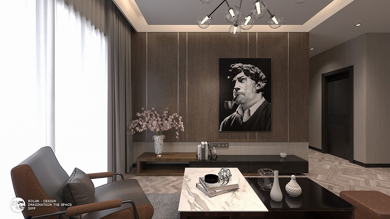 「样板间 | 新宇 金康苑」（图ZMTYxMjgyNzQw） - 家装设计 - 站酷设计师ZBolun原创素材 - 站酷ZCOOL