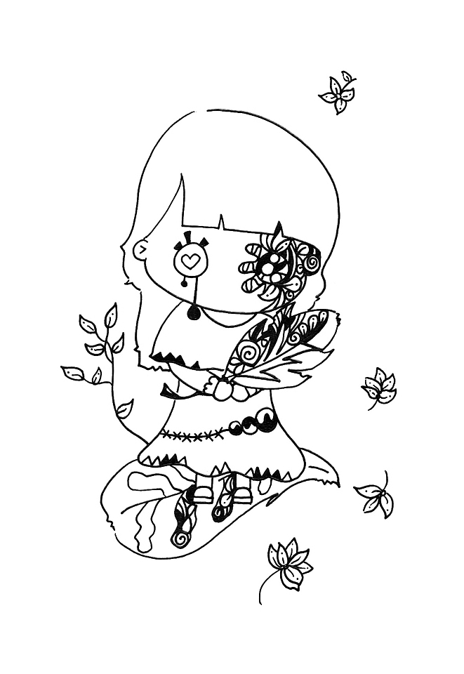 「 黑白·可爱 」