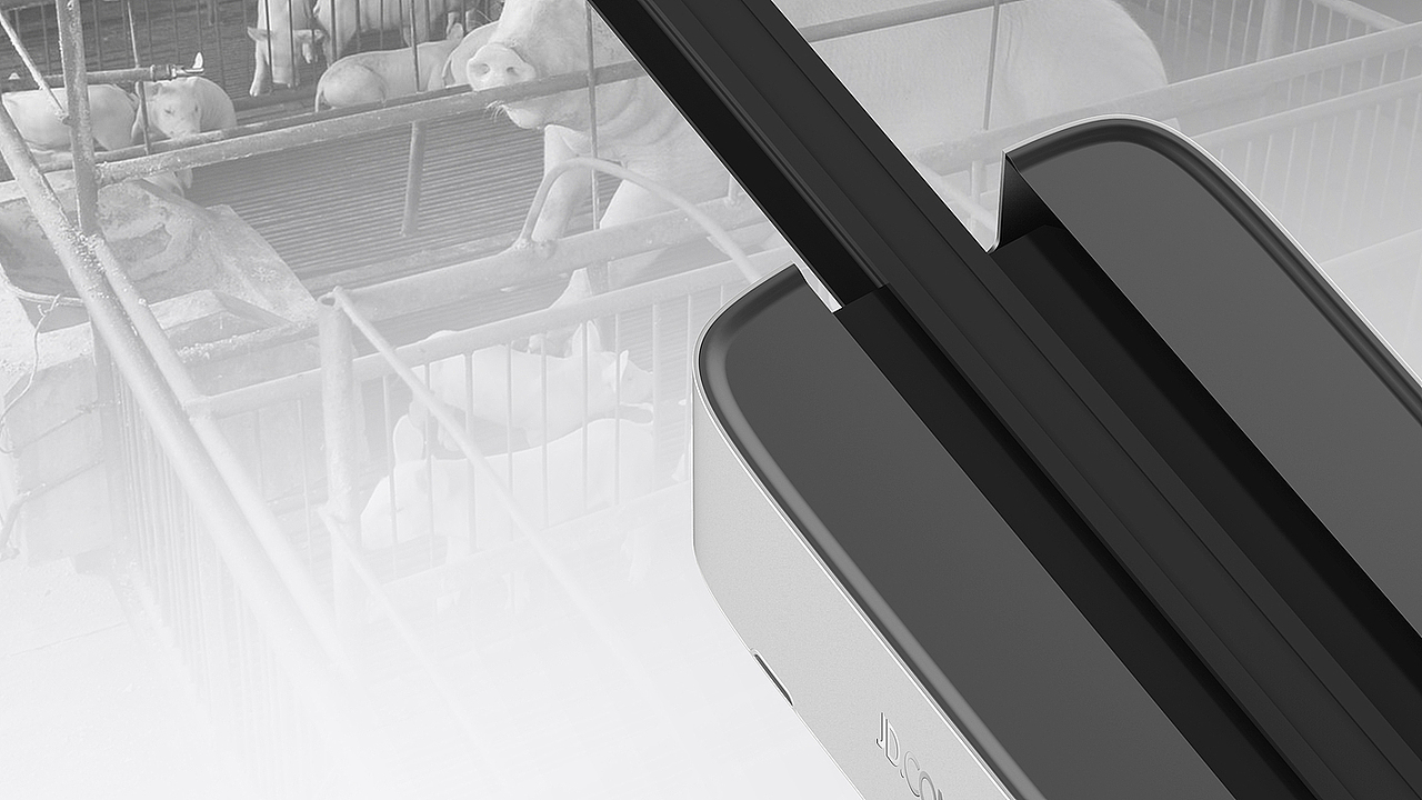 AI智能养猪—京东智能巡检车