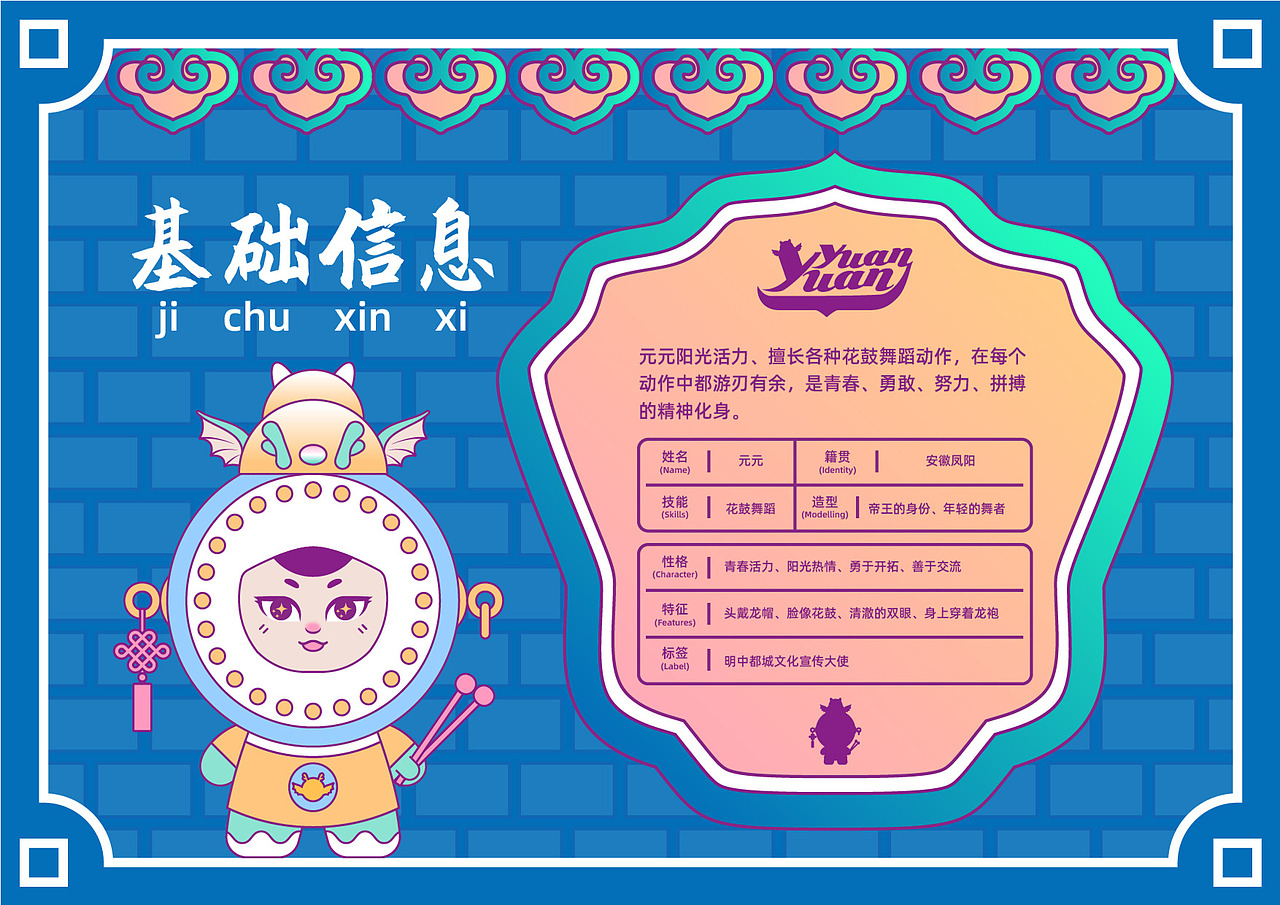 IP形象-吉祥物-公园形象-古风潮流-文创文旅IP（图ZMjk5MDQ2MTQw） - 商业插画 - 站酷设计师云白白晒太阳原创素材 - 站酷ZCOOL