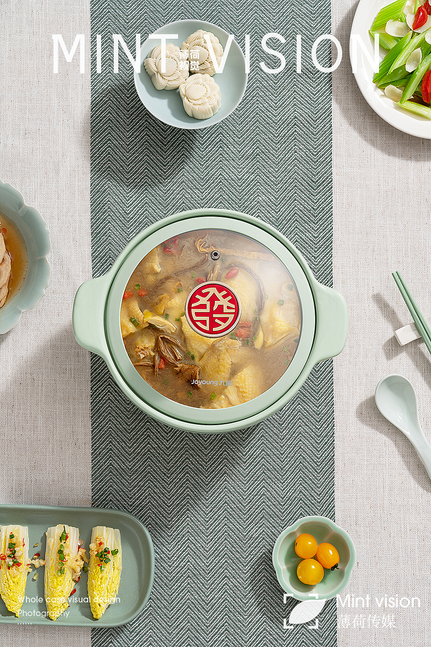 九阳｜锅具拍摄&薄荷视觉（图ZMzA0ODM3NzQ4） - 产品摄影 - 站酷设计师bohe摄影视觉原创素材 - 站酷ZCOOL