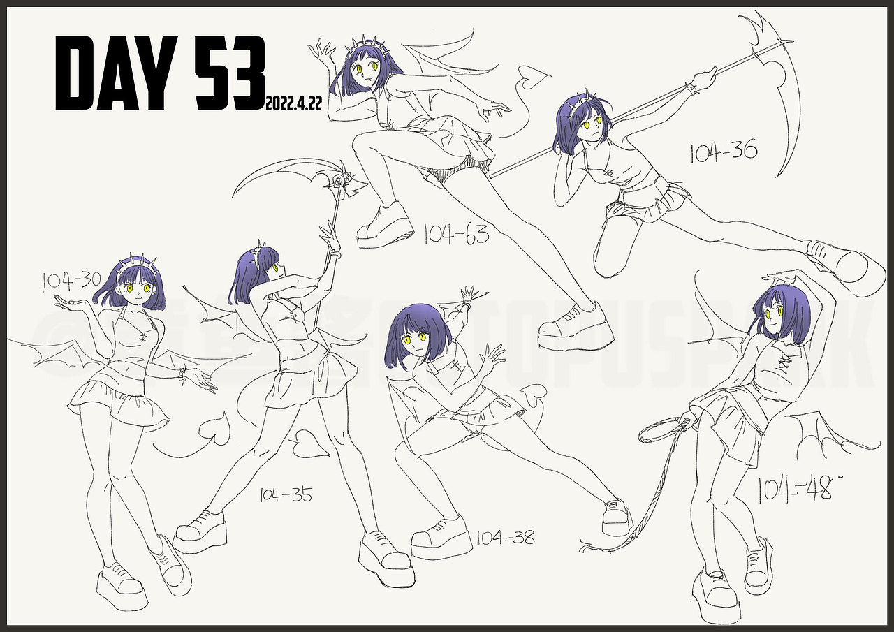 #速写60天挑战赛# Day53@速写班长（图ZMjk4MzU0ODUy） - 创作习作 - 站酷设计师章鱼酱油原创素材 - 站酷ZCOOL