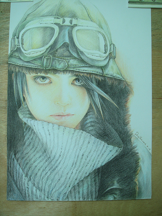 近期的一些彩铅画