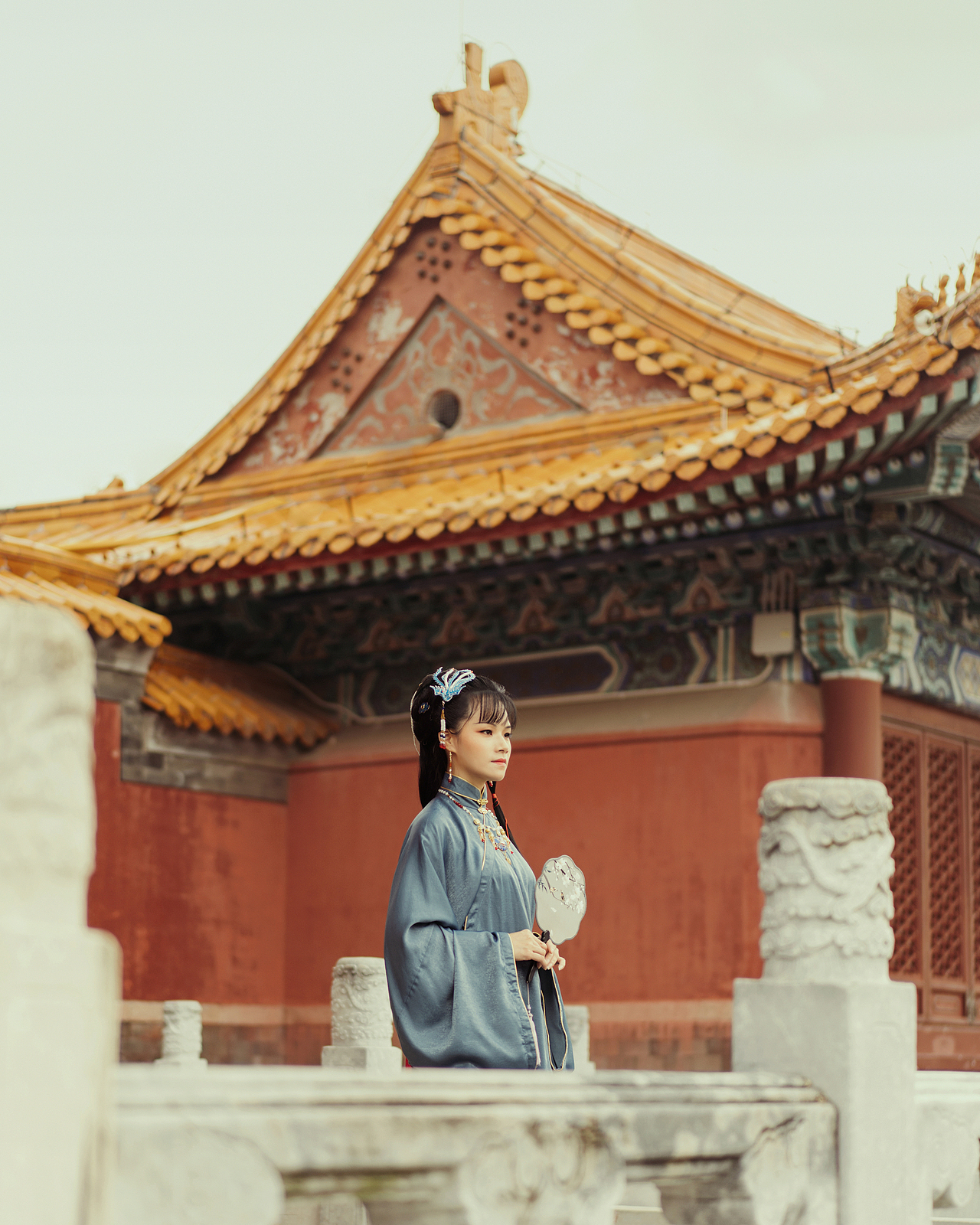 汉服写真,云牵梦绕