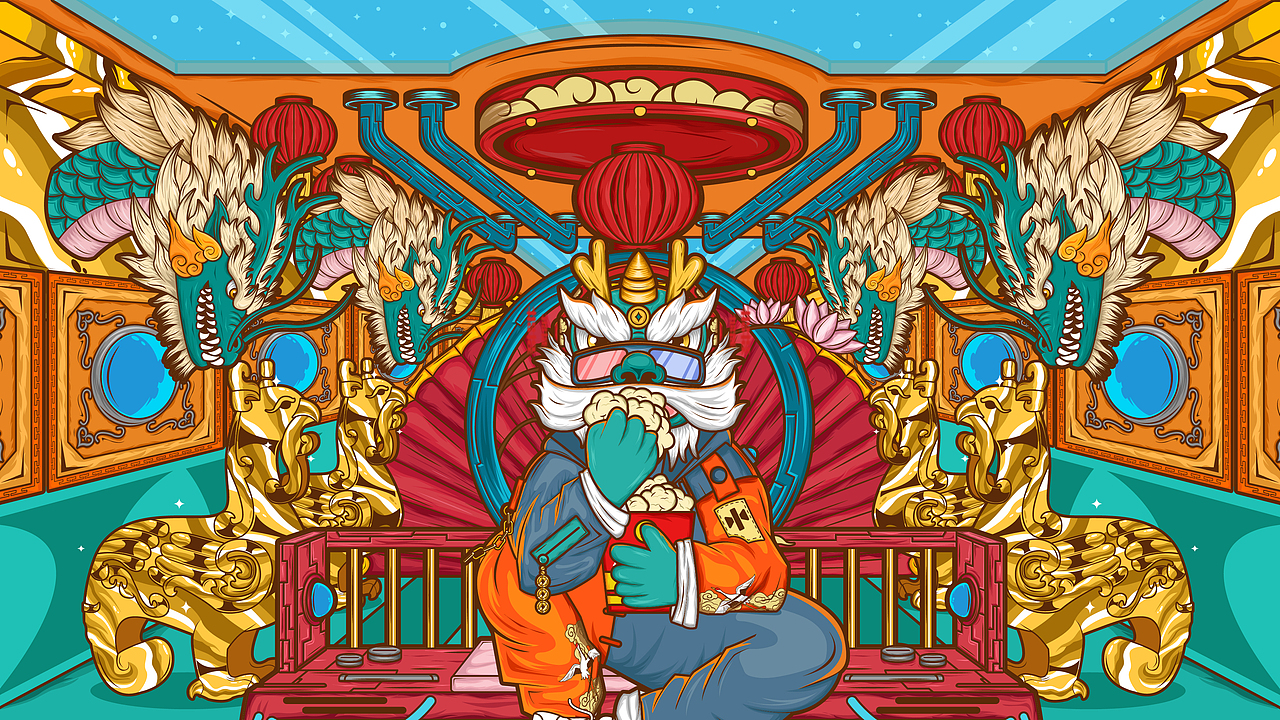 场景插画（图ZMjc2NjcyODg0） - 商业插画 - 站酷设计师山药SY原创素材 - 站酷ZCOOL