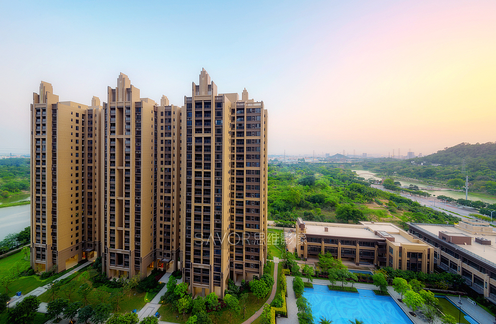 广州建筑摄影-时代地产番禺时代倾城-思维影像出品
