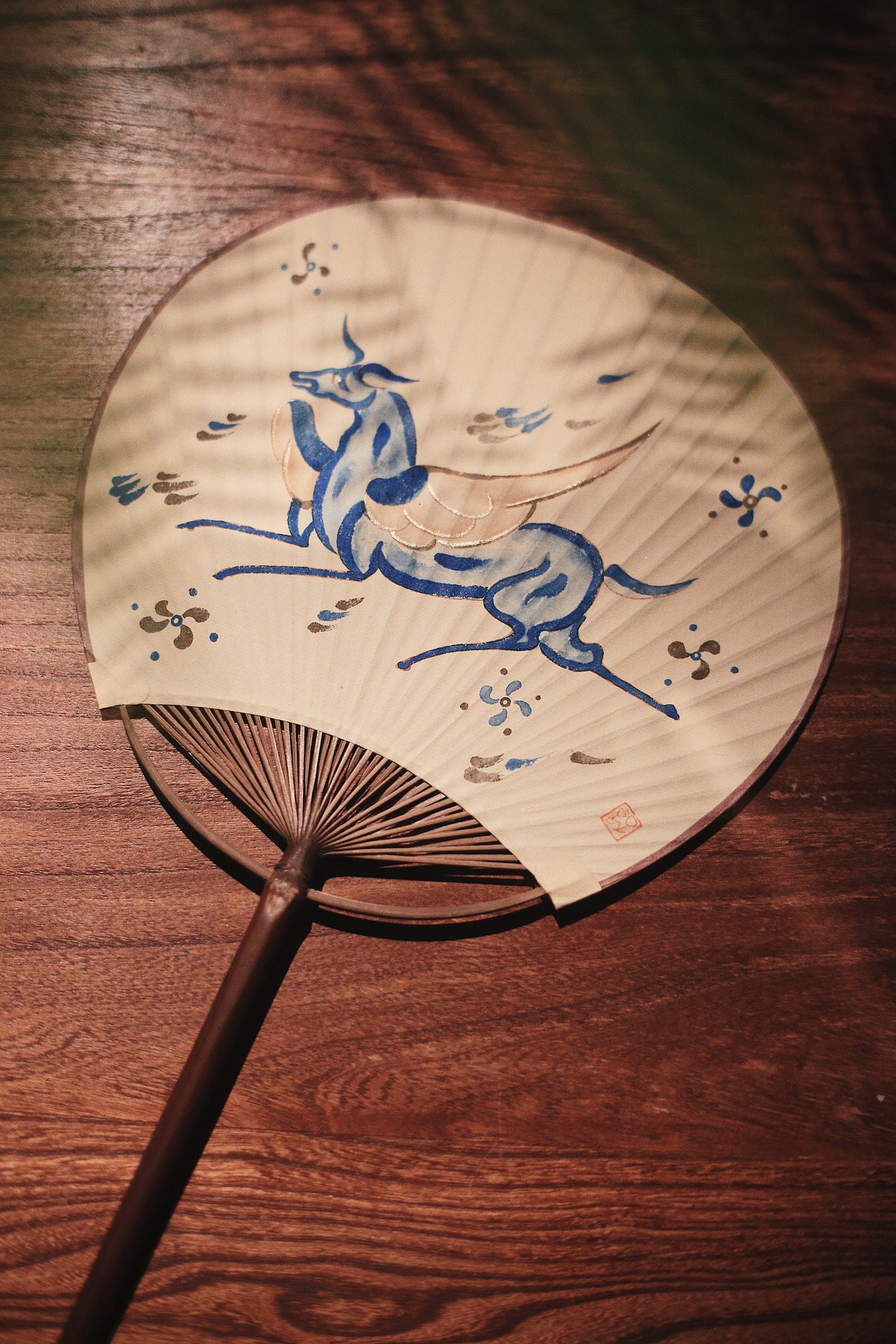 敦煌纹样小团扇