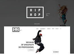 HIP HOP街舞網(wǎng)頁設(shè)計