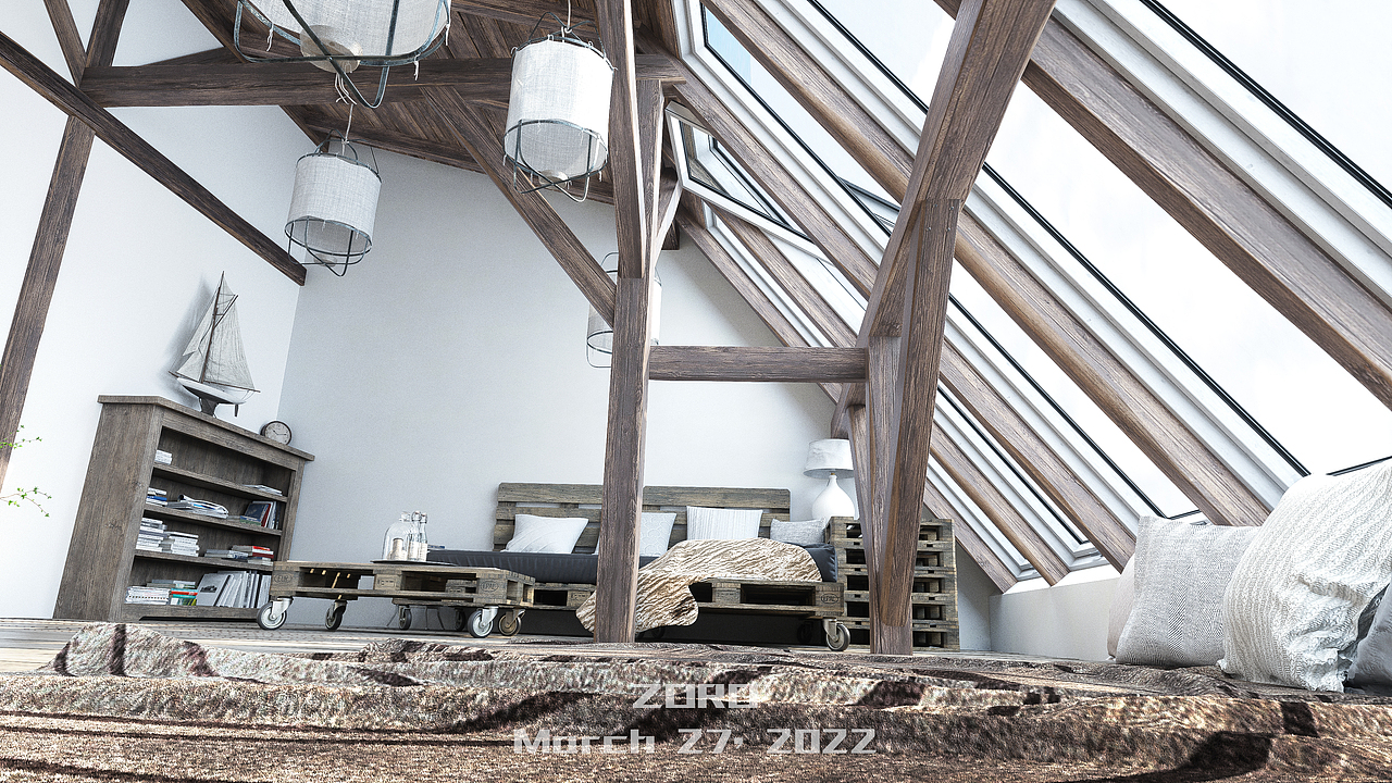 C4D室内测试渲染丨C4D丨个人作品案例（图ZMjk0NTA3Nzc2） - 场景 - 站酷设计师Visual_Power_Ray原创素材 - 站酷ZCOOL