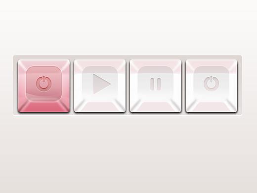 漂亮的播放按钮