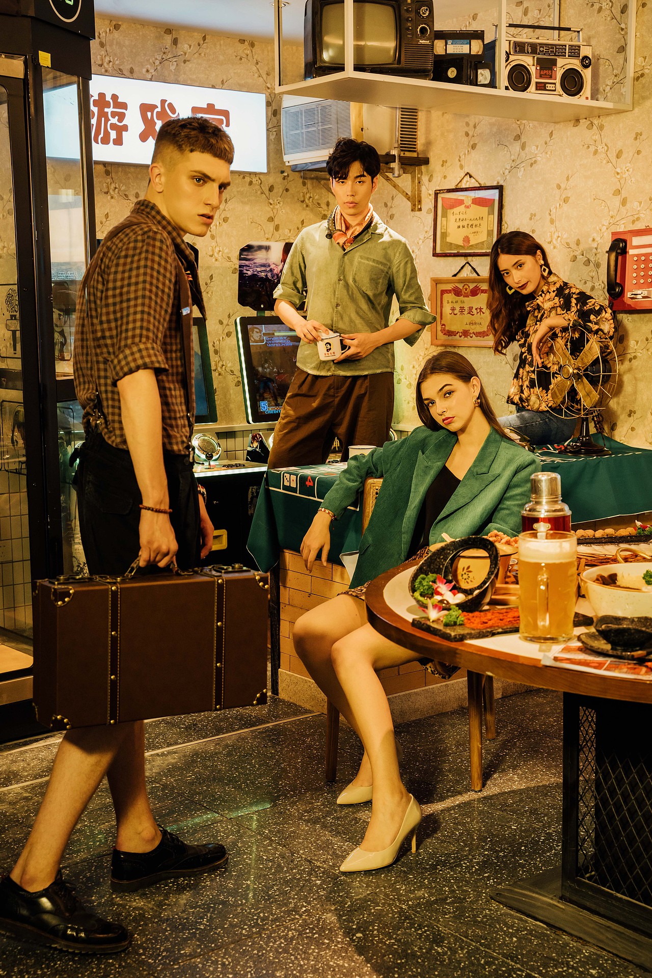 哥老官复古时尚主题包厢