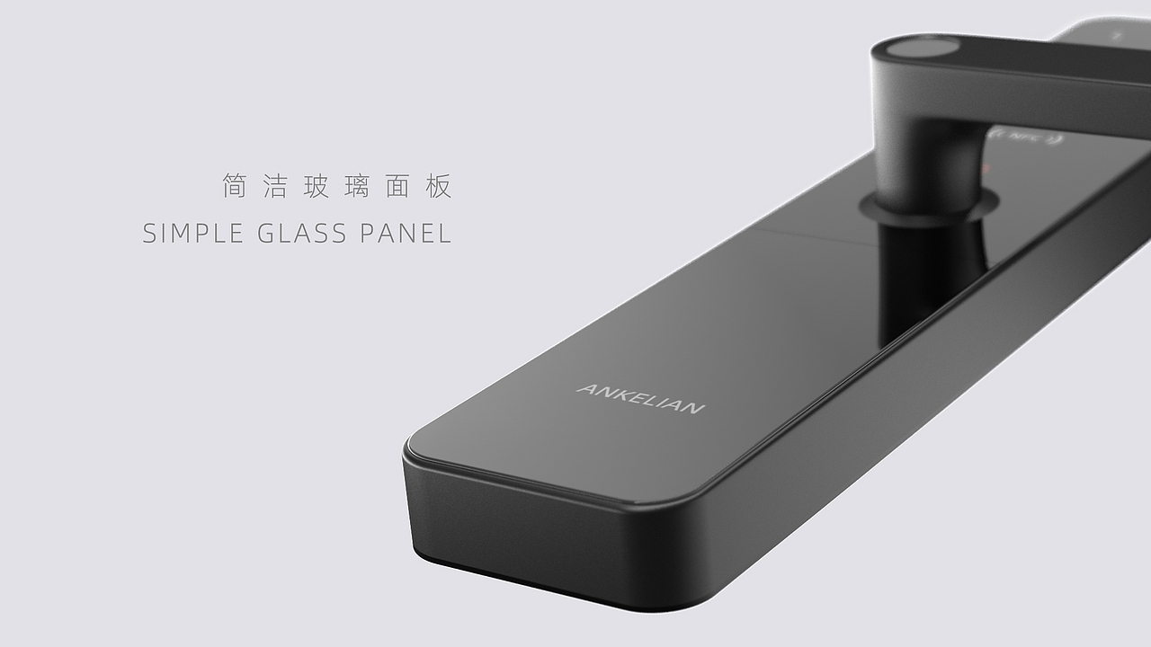 第三款：ANKELIAN 三维渲染智能锁