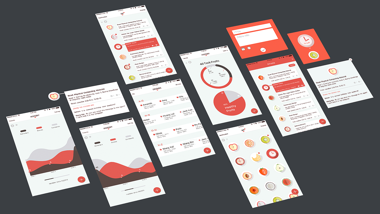 备忘录（图ZMTU2NDMwOTg0） - APP界面 - 站酷设计师叨荜叨原创素材 - 站酷ZCOOL