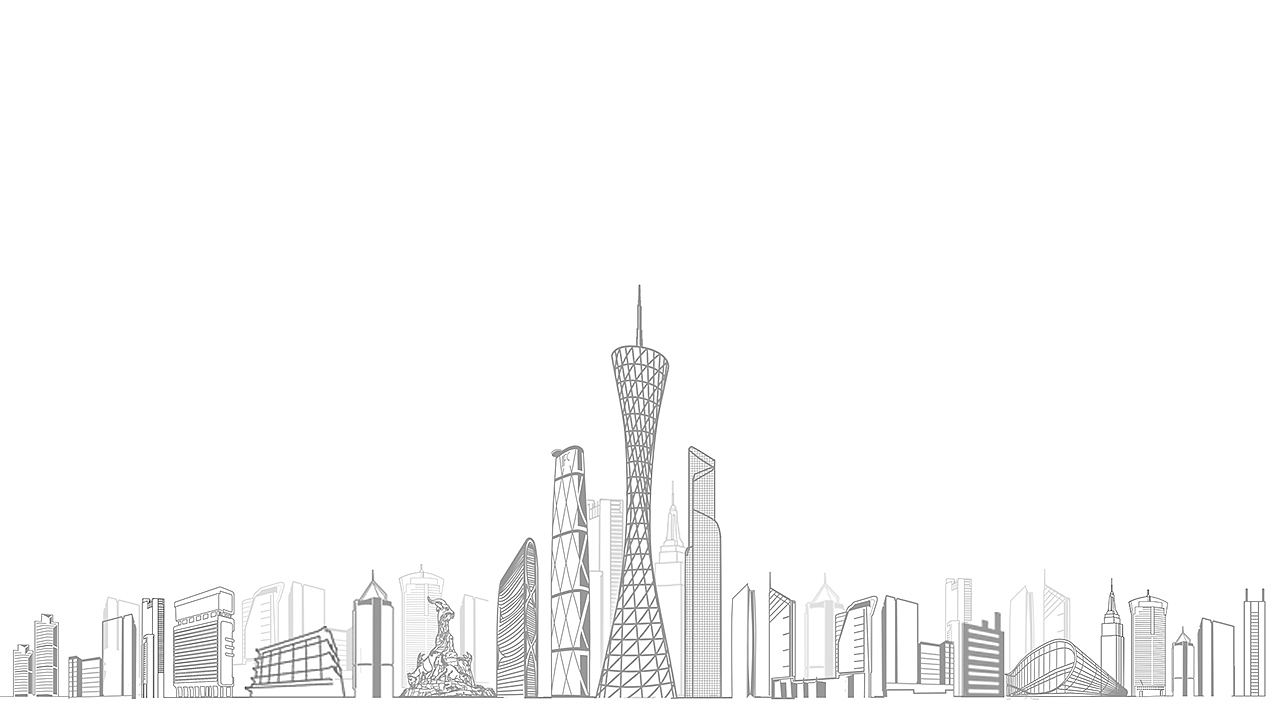 广州建筑剪影