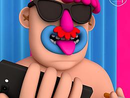 猥瑣大叔的猥瑣自拍