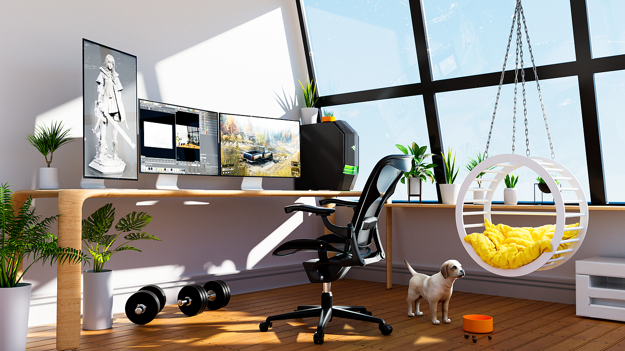 室内场景练习（图ZMjk1ODczMTA0） - 场景 - 站酷设计师小豇豆儿原创素材 - 站酷ZCOOL