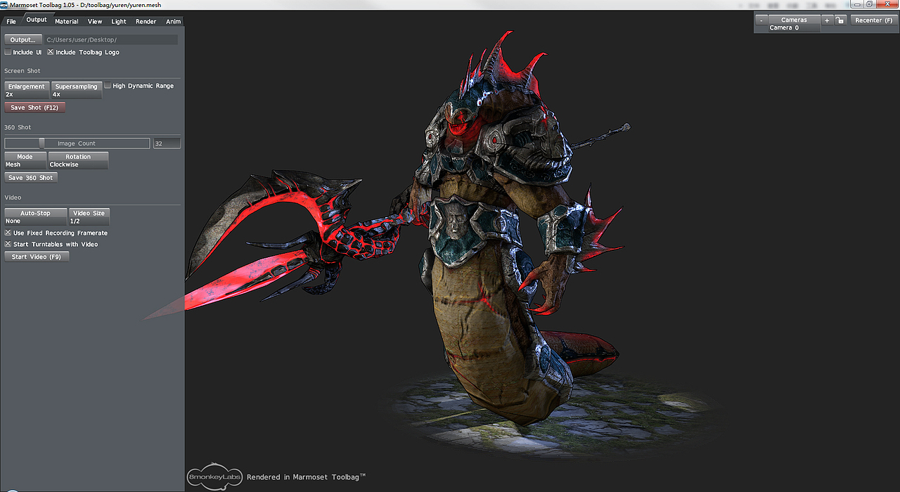 2644个面打造次时代渔人（图ZMTkwMjI3MjQ=） - 人物/生物 - 站酷设计师Adam_陈原创素材 - 站酷ZCOOL