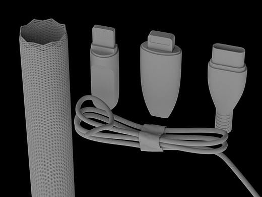 2月25日-26日 C4D数据线建模