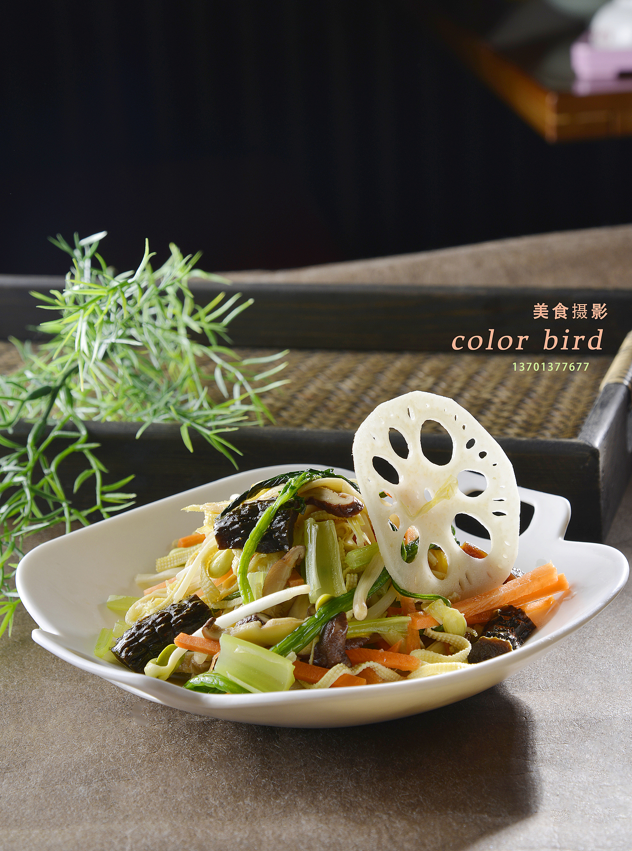 七色鸟美食摄影