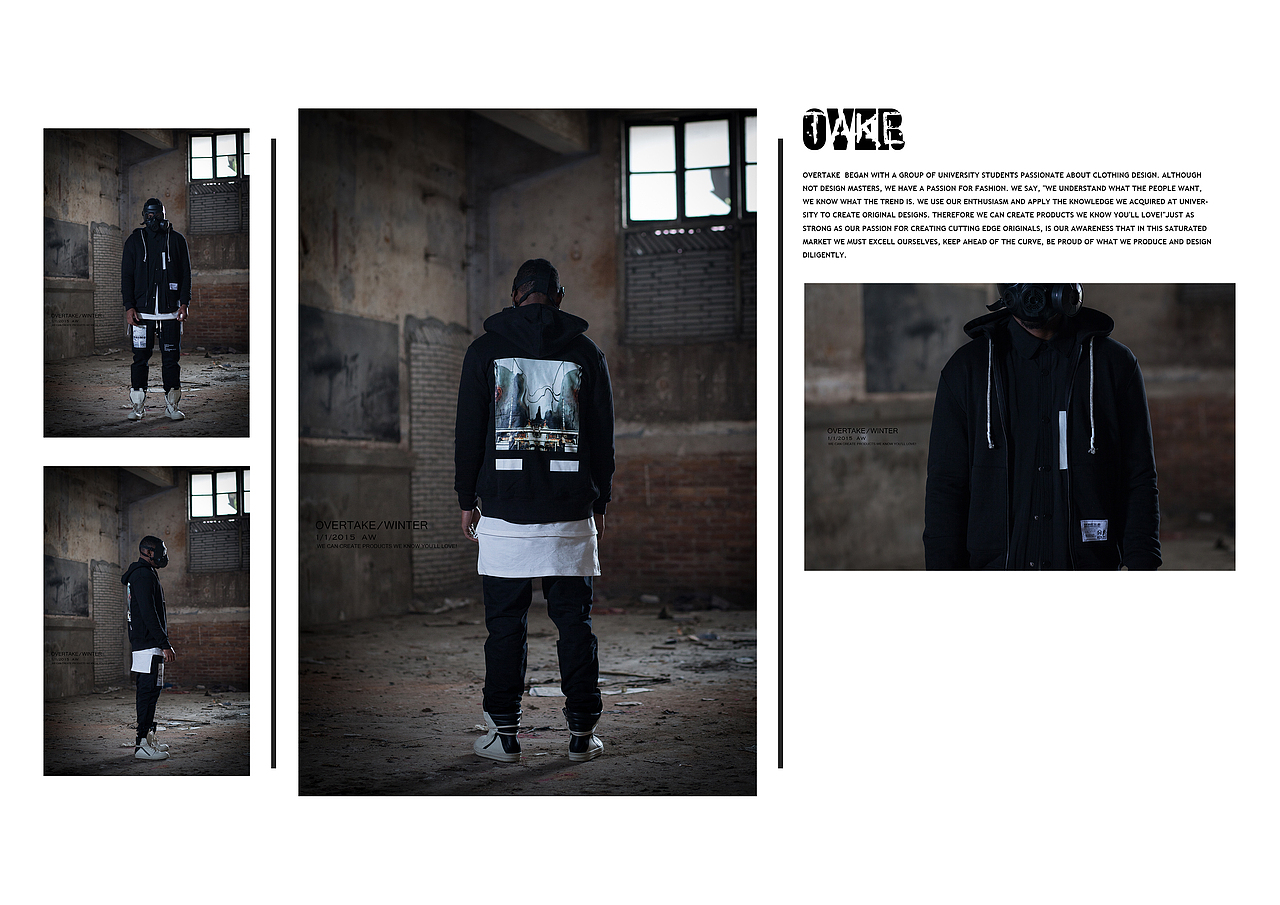 OVERTAKE 2014/AW 产品照