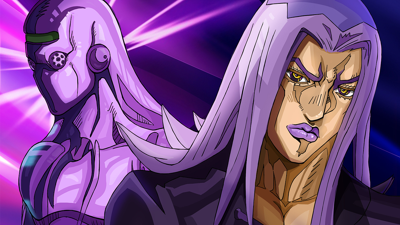 jojo黄金之风临摹