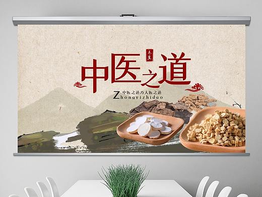 传统中医药材中医养生中医文化PPT模板