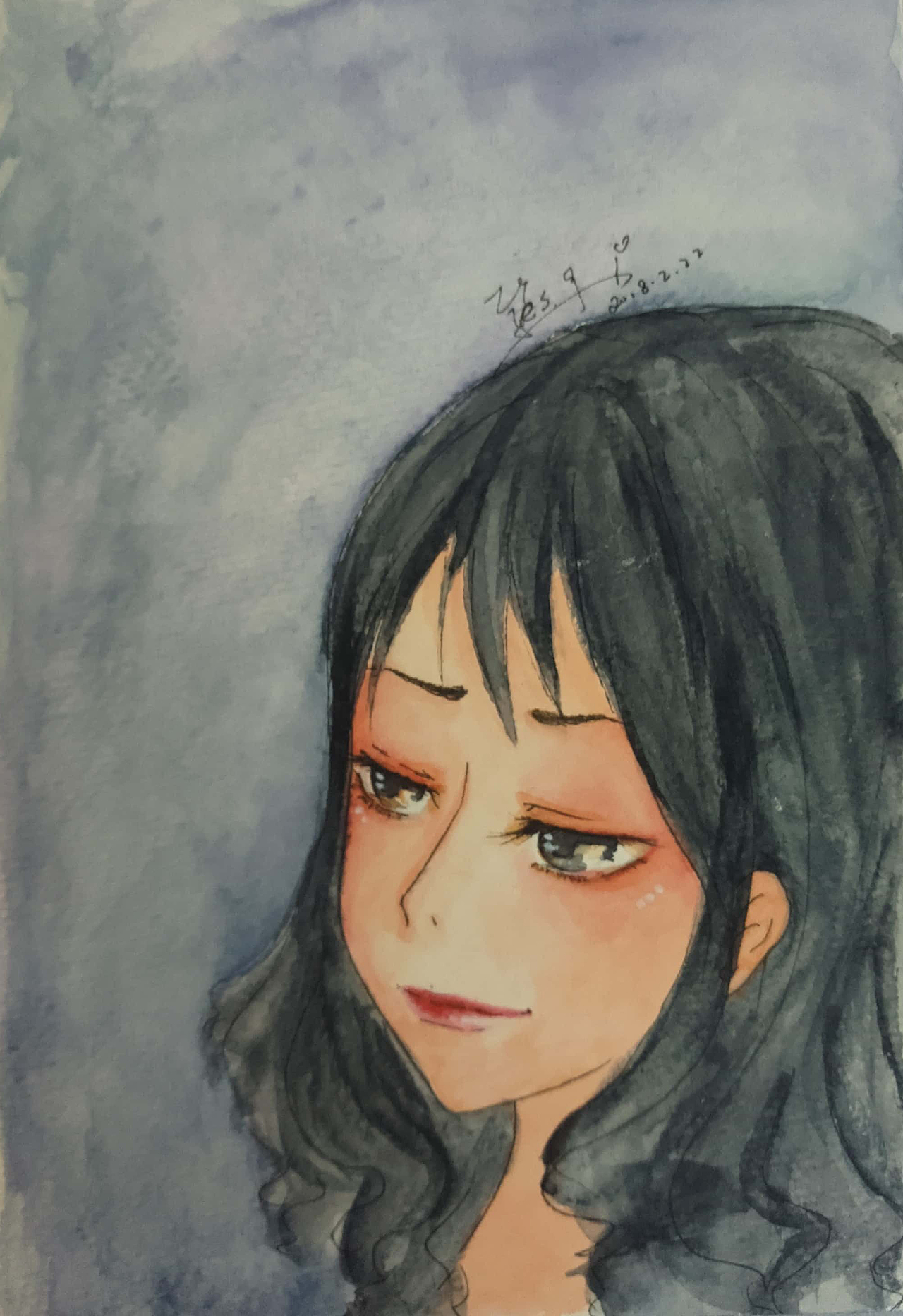 少女系列-黑发少女