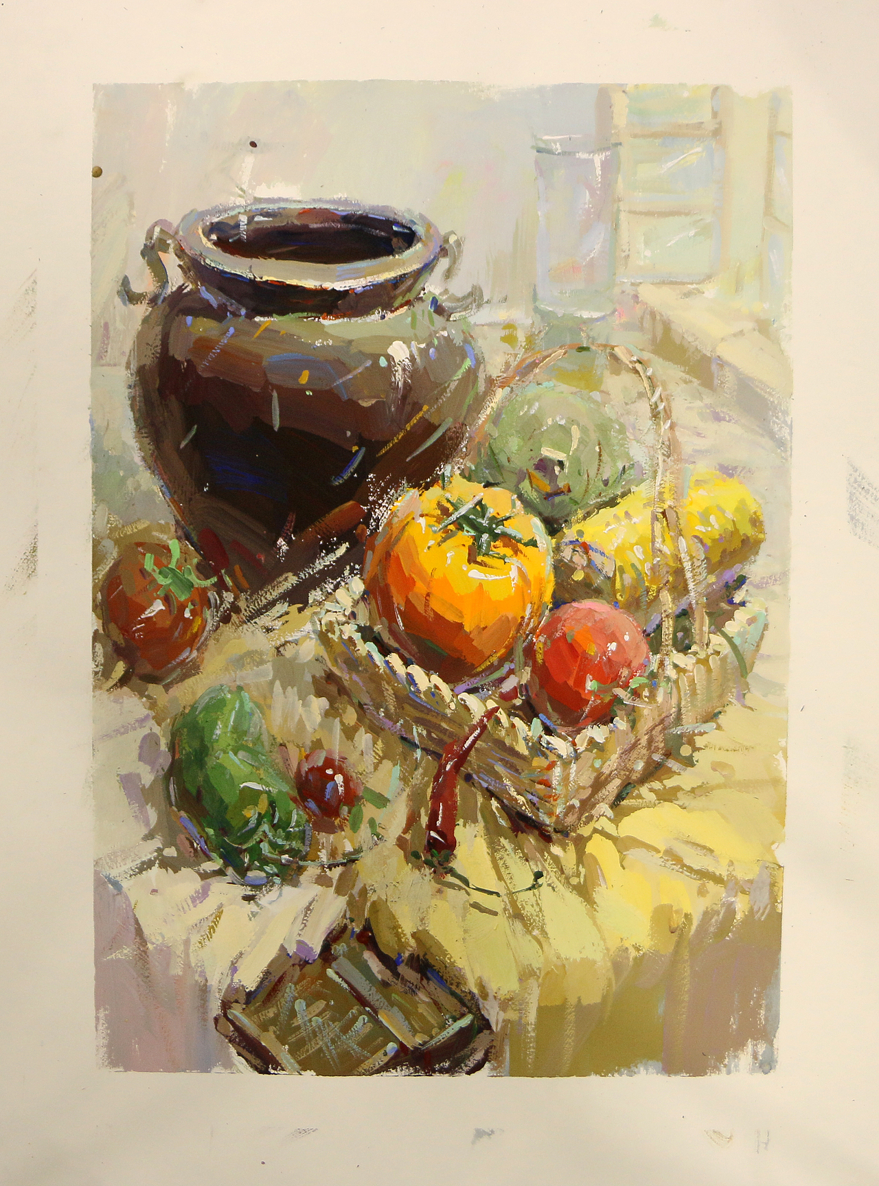 色彩静物|纯艺术|绘画|艺生寄悟_原创作品-站酷zcool