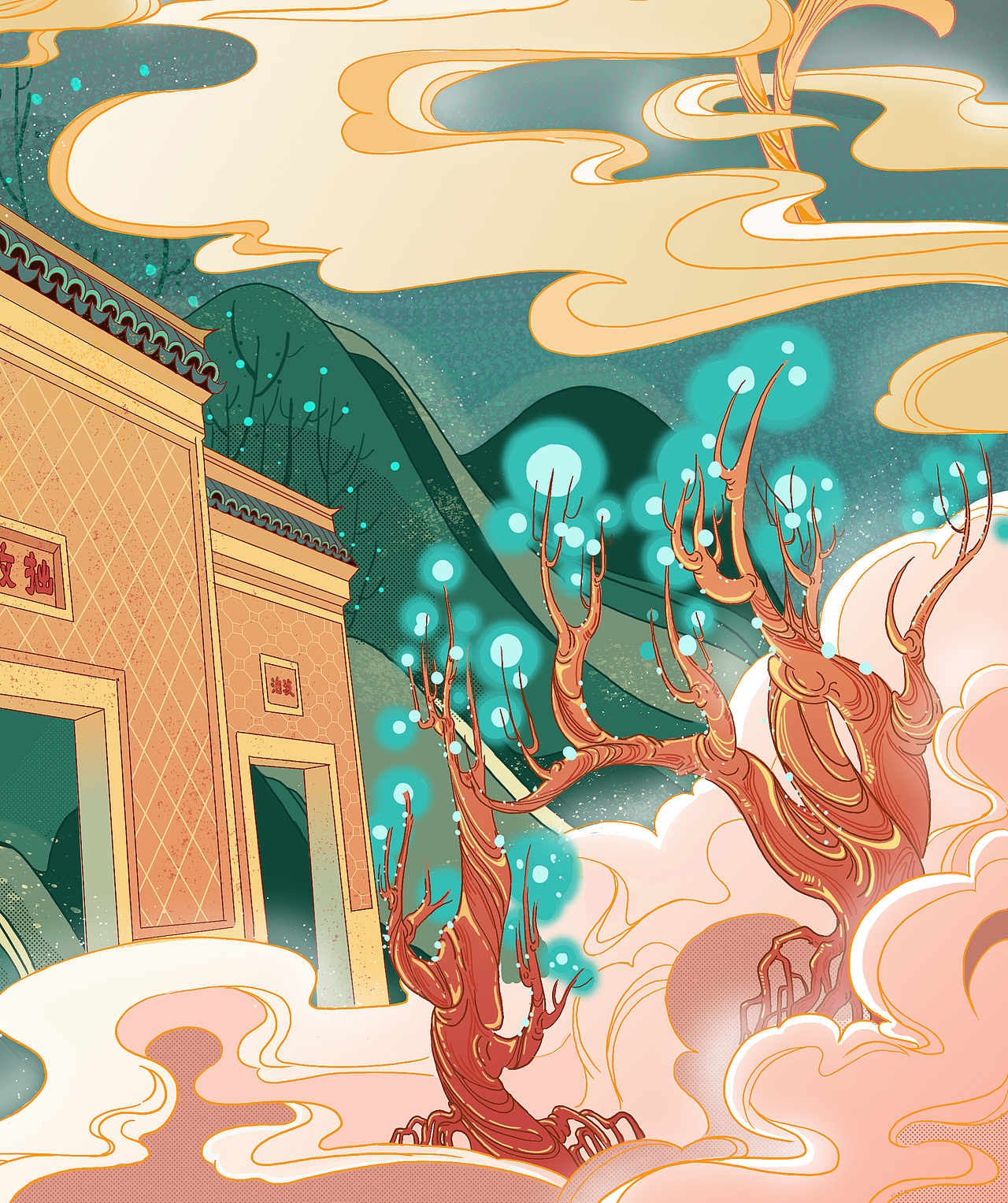 江南好（图ZMTY3MDQwNjcy） - 商业插画 - 站酷设计师文月Ann原创素材 - 站酷ZCOOL
