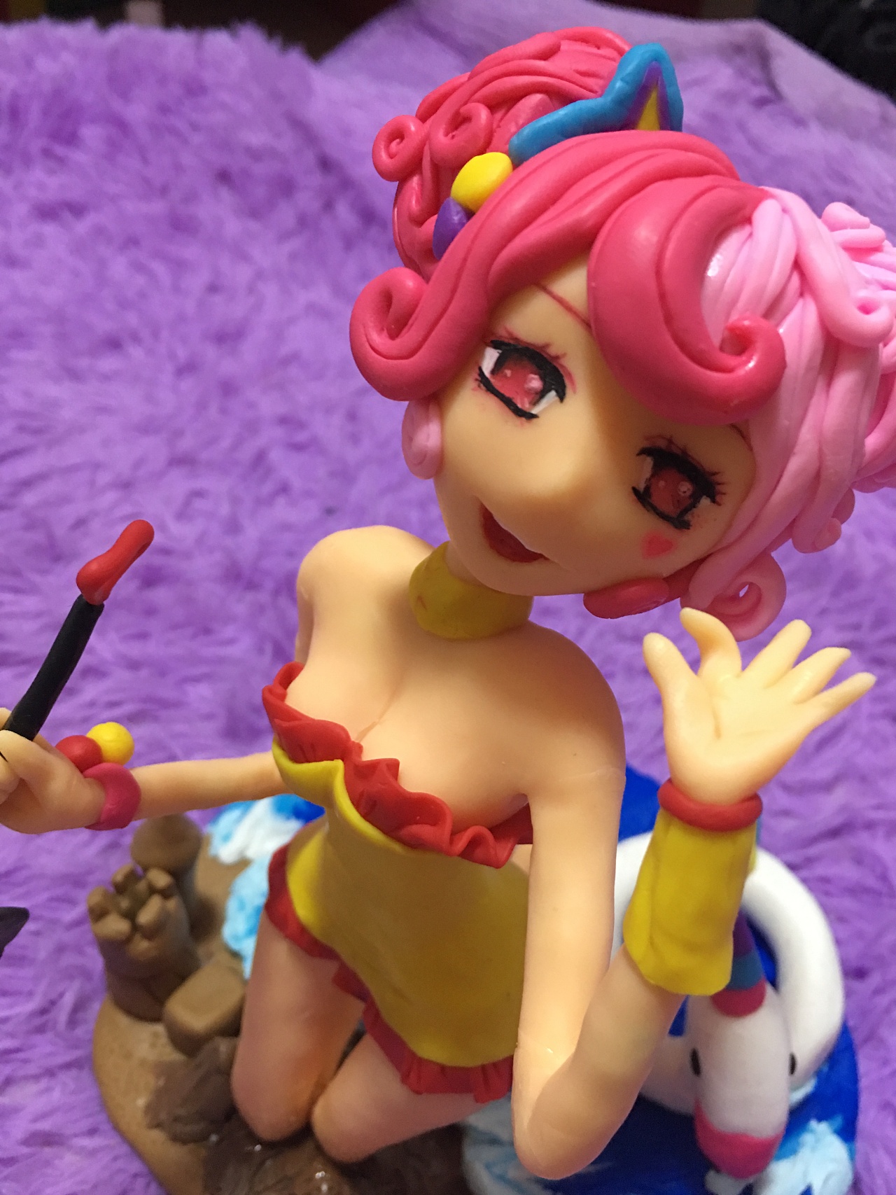 软陶王者荣耀缤纷独角兽小乔皮肤