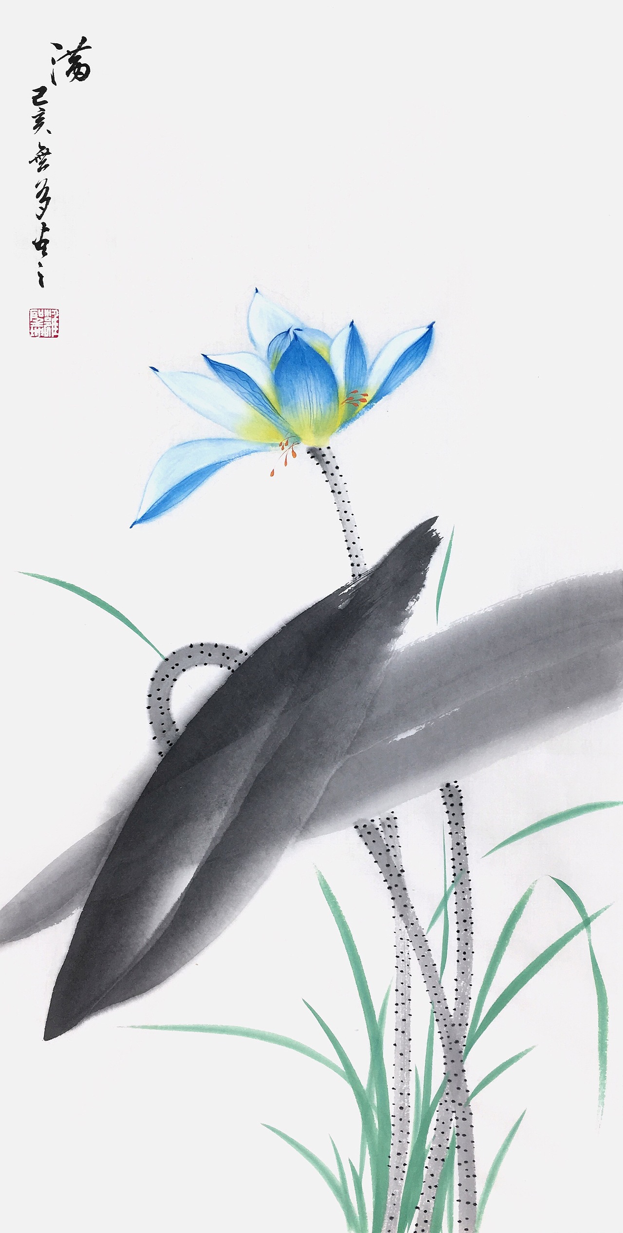 无多最新国画禅意荷花赏析（图ZMTk2Mjg1MzUy） - 绘画 - 站酷设计师专业字画原创素材 - 站酷ZCOOL