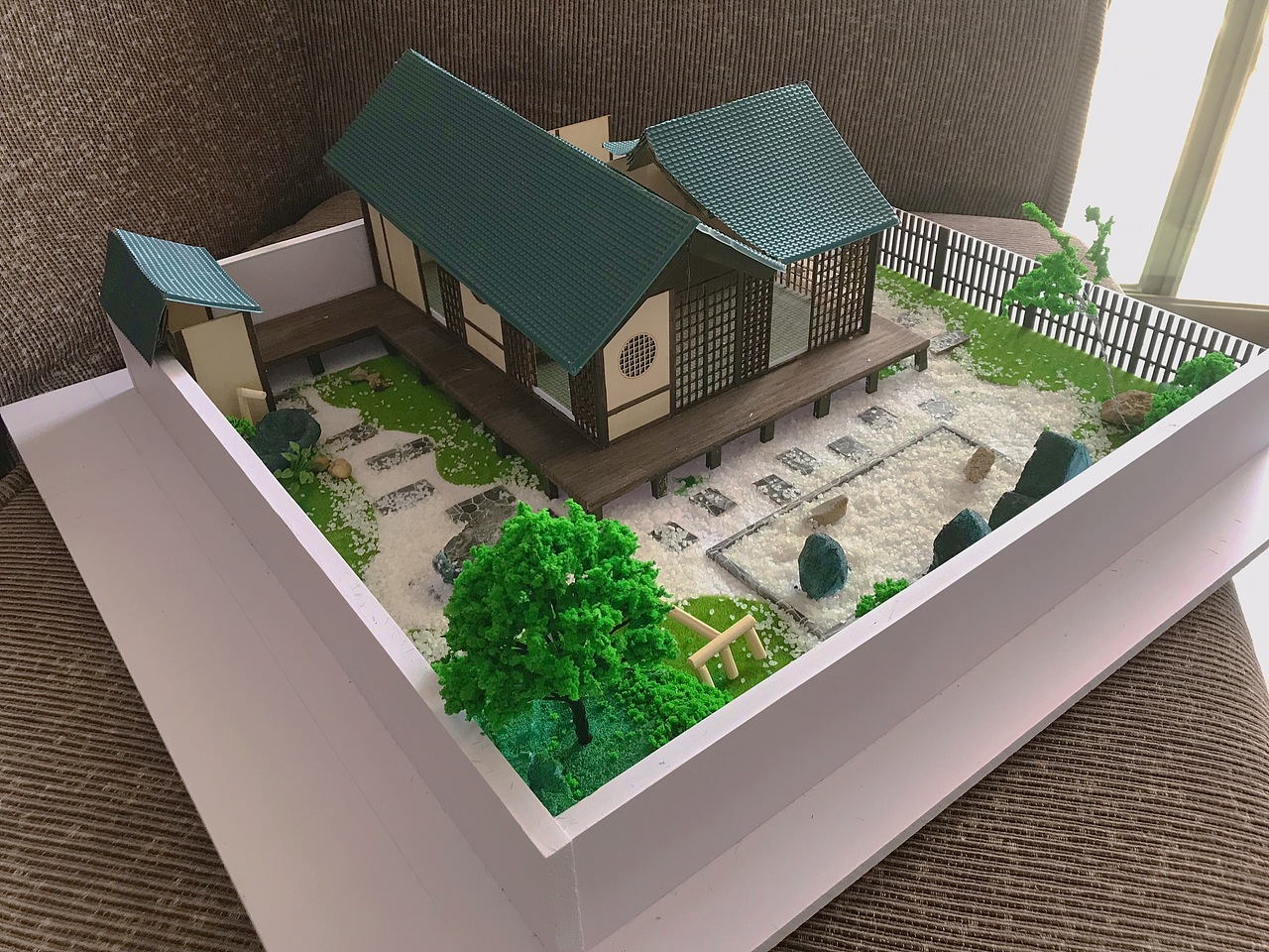 日式庭院模型|空间|景观设计|麦兜am - 原创作品 - 站酷 (zcool)