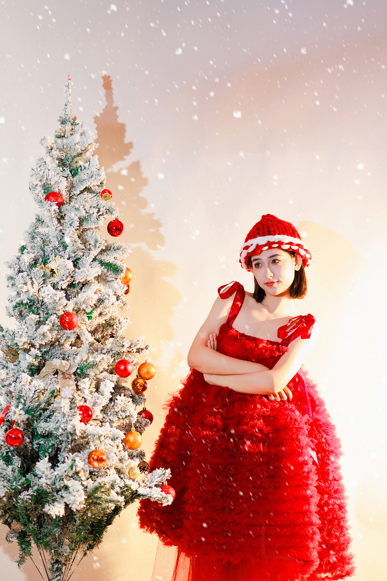🎄圣诞写真（图ZMzU1MzQyMTE2） - 人像摄影 - 站酷设计师拾影饮月原创素材 - 站酷ZCOOL