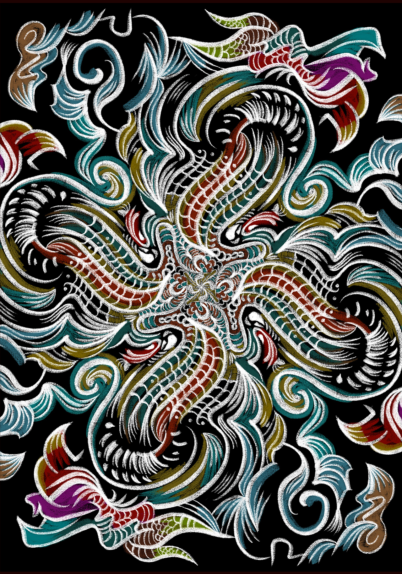 中国纹藏纹化自信巡回展《脱渔而化》