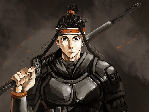 漫画史上最强-霍去病设计扉页