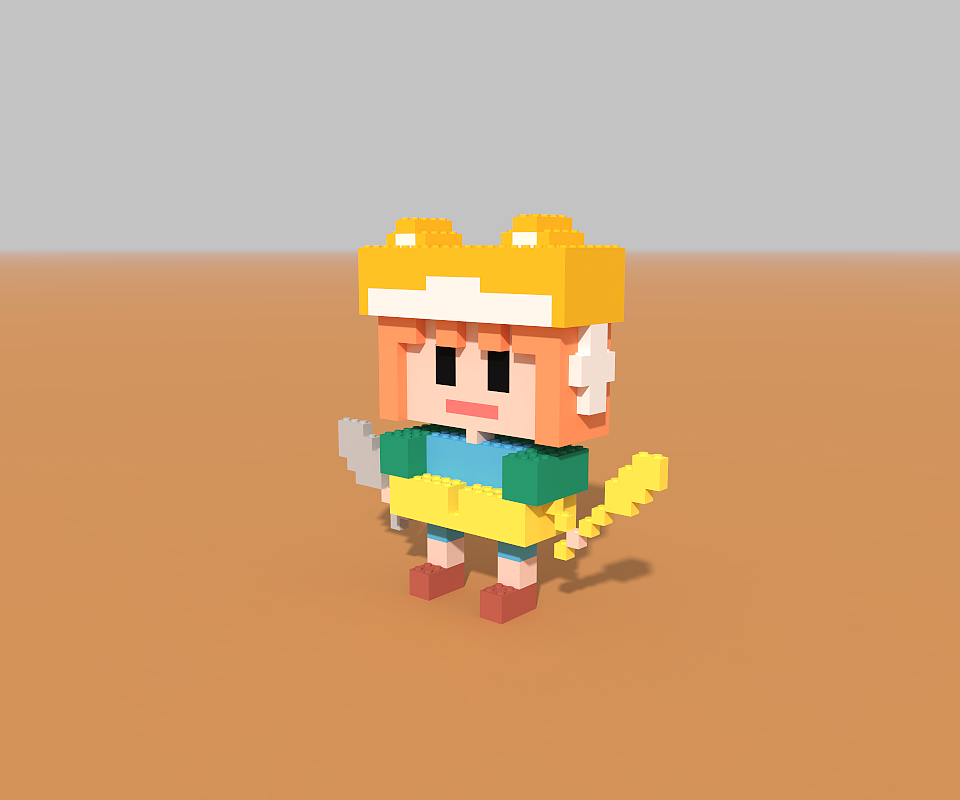 萌萌哒像素小人