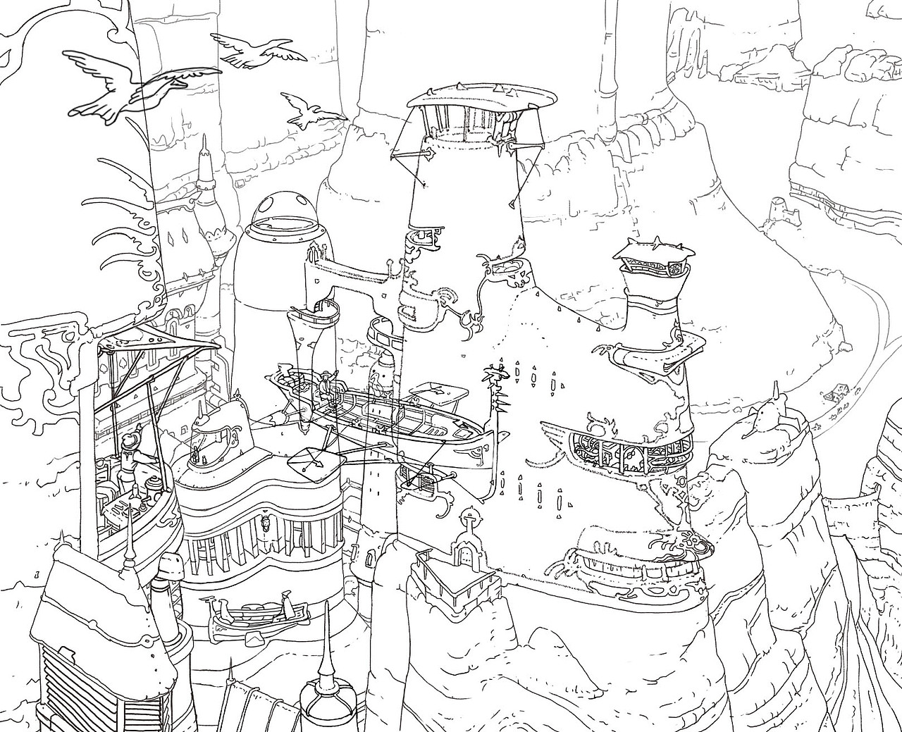 moebius莫比乌斯插画