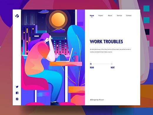 加班狗（个人主页-ZMzE2MDE3MzY=） - 创作习作 - 站酷设计师婷婷妞原创素材 - 站酷ZCOOL