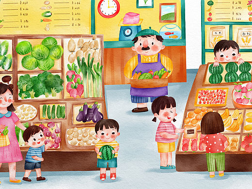 童书插图｜儿童插画｜绘本（已商用）
