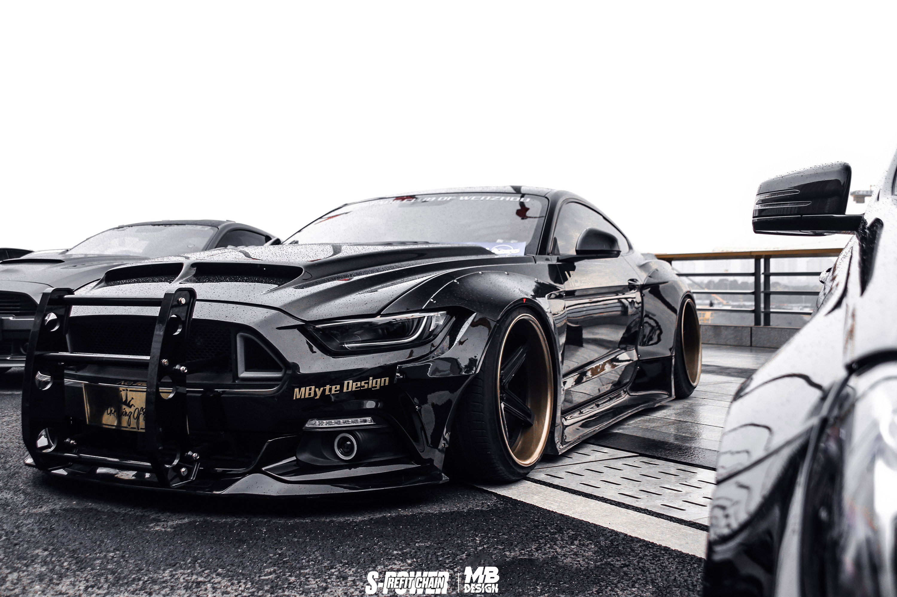 mbyte 福特野马 宽体套件 从设计到实车