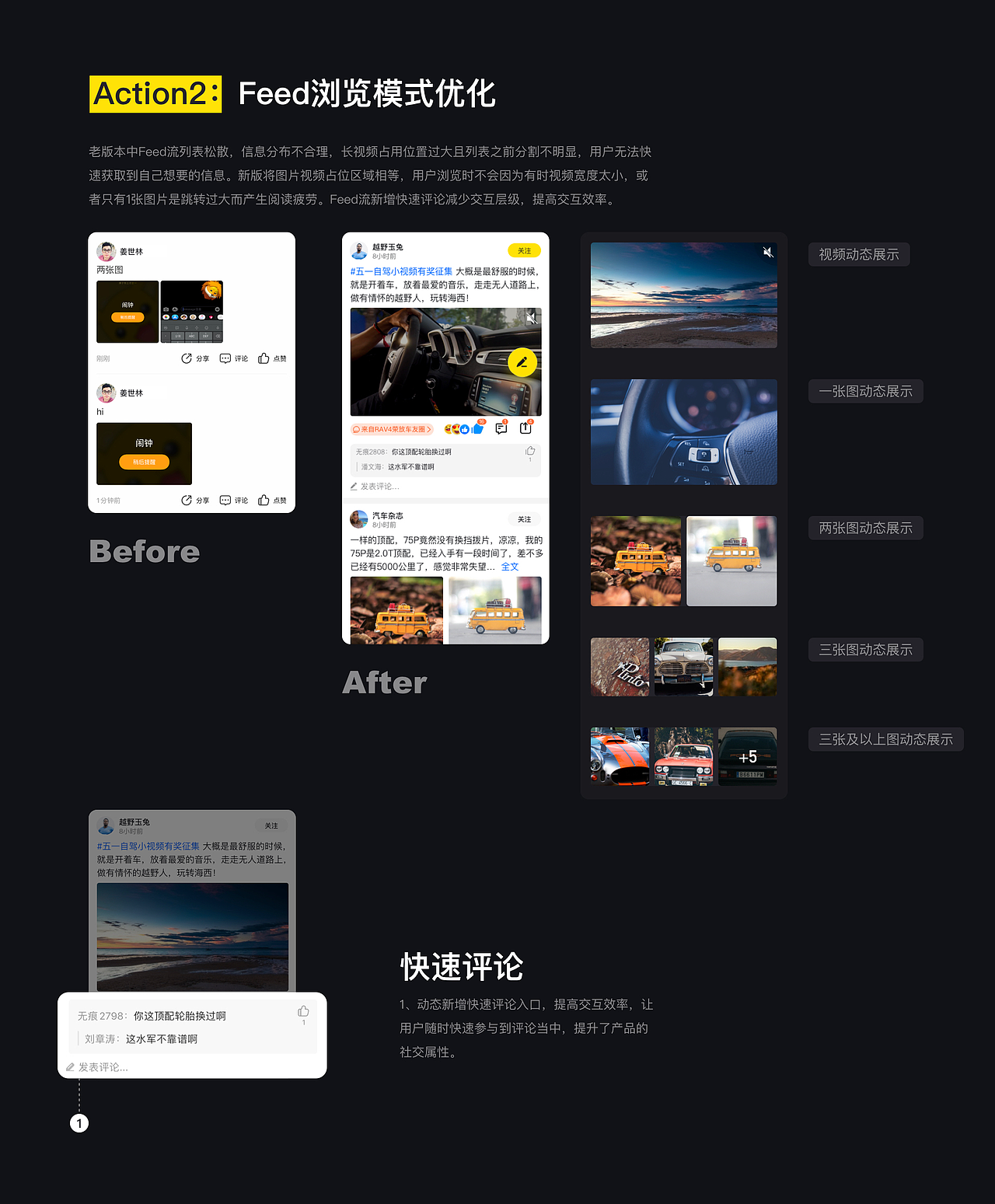从业务&用户&内部诉求出发的优化策略（懂车帝车友圈）（图ZMjA5MTk1ODg4） - APP界面 - 站酷设计师孔雅轩LineVision原创素材 - 站酷ZCOOL