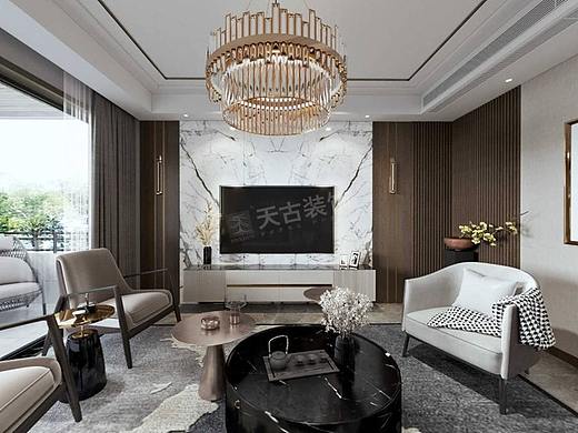 鲁能泰山7号装修,中央公园泰山七号方案|设计师谭超