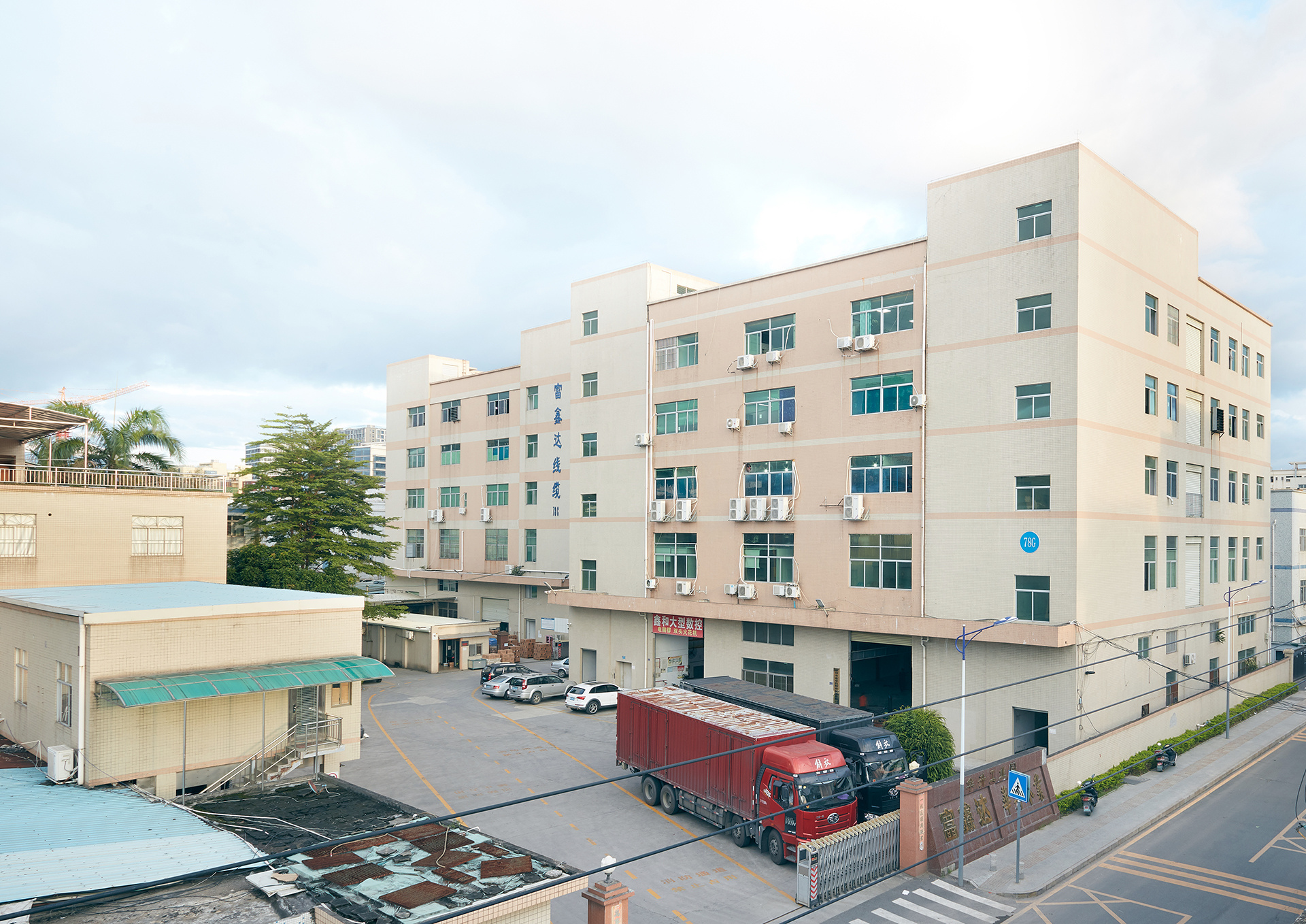 富鑫达电子厂房摄影 工厂建筑拍摄 深圳公司拍照