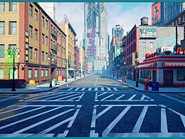 UE4街道場(chǎng)景