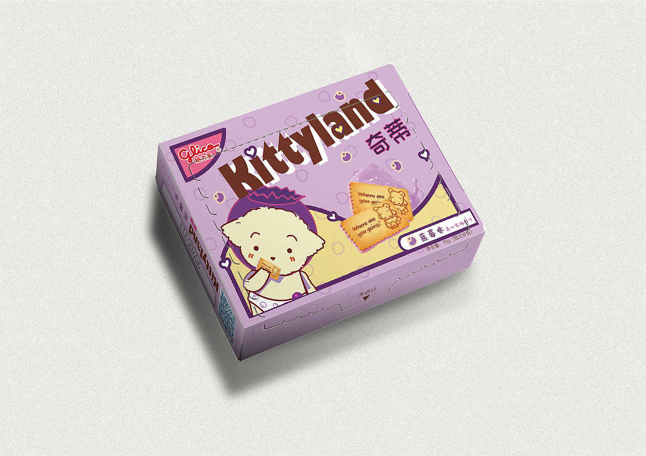 格力高饼干包装再设计