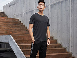 男装运动装拍摄