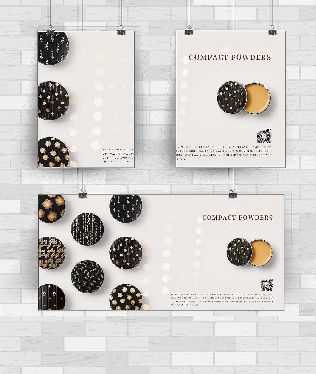粉底产品海报