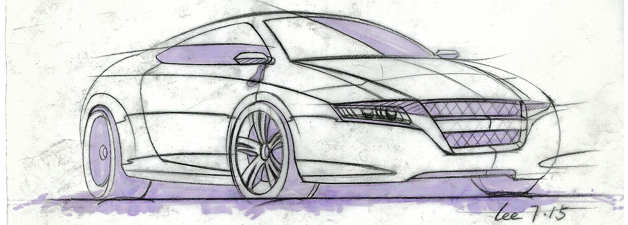 汽车手绘（图ZMjM4MzYyNzI=） - 交通工具 - 站酷设计师一航一帆原创素材 - 站酷ZCOOL