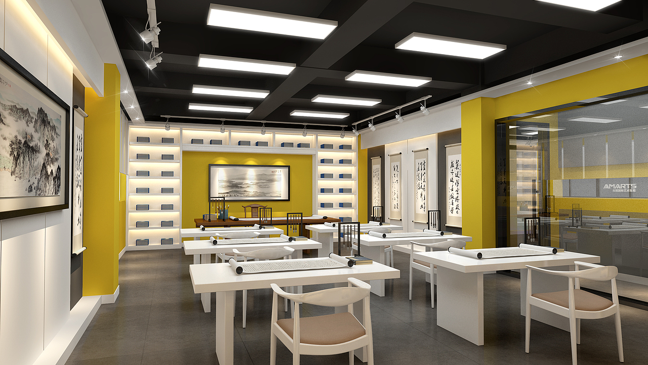 艺术教育培训中心（图ZMTQxOTYzMTQw） - 家装设计 - 站酷设计师黑眼圈很黑原创素材 - 站酷ZCOOL